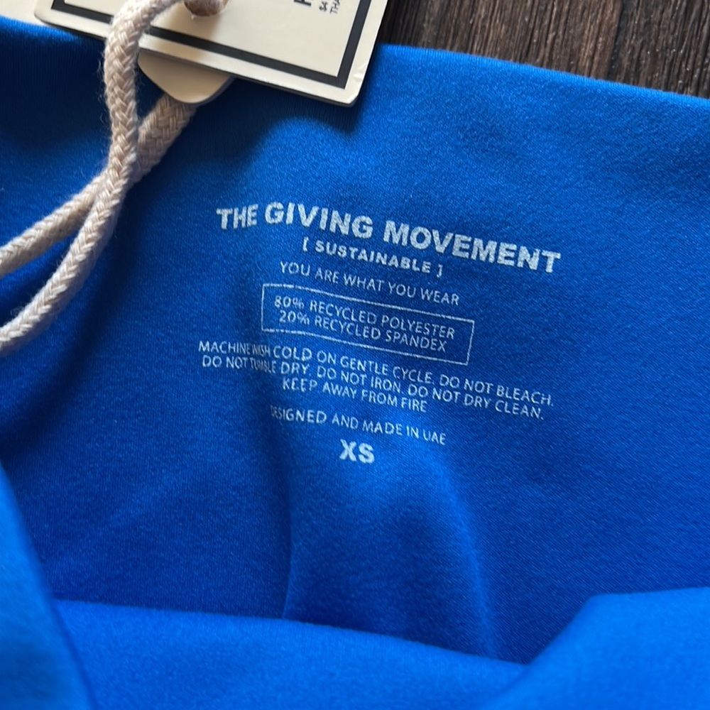 RECYCLED RUCHED LEGGING - Picture 4 of 4
